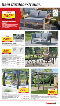 Gartensitzmöbel im toom Baumarkt Prospekt "Respekt, wer's selber macht." mit 22 Seiten (Bonn)