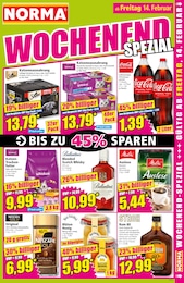 Norma Coca Cola im Prospekt 