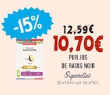 Pur Jus de Radis Noir - Superdiet - Naturalia Pur Jus de Radis Noir - Superdiet à 10,70 € dans le catalogue Naturalia