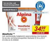 Wandfarbe Angebote von Alpina bei toom Baumarkt Lippstadt für 34,99 €