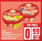 Brotaufstrich von Popp im aktuellen EDEKA Prospekt