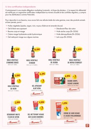 Prix et réduction Cosmétiques dans le prospectus Naturalia en cours Offre Cosmétiques dans le catalogue Naturalia du moment à la page 17