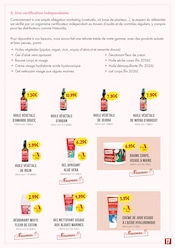 Promos Cosmétiques Bio dans le catalogue "Les produits NATURALIA FÊTENT LEURS 20 ANS. ET TOUJOURS UN GOÛT D'AVANCE !" de Naturalia à la page 17