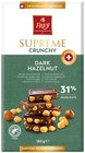 Supreme Schokolade Crunchy Nut von Frey für 2,29 € bei REWE im Angebot Supreme Schokolade Crunchy Nut von Frey im aktuellen REWE Prospekt