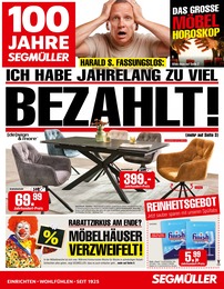 Spülmaschine Angebot & Preis im aktuellen Segmüller Prospekt Spülmaschine Angebot im aktuellen Segmüller Prospekt auf Seite 1