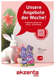Akzenta Prospekt für Holzwickede: "Unsere Angebote der Woche!", 8 Seiten, 25.03.2024 - 30.03.2024