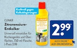 Zitronensäure-Entkalker Angebote von CLINAIR bei ALDI SÜD Pirmasens für 2,99 €