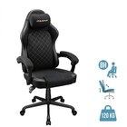 Fauteuil de bureau FUSION EX - accoudoirs -appui-tête intégré - Tissu noir - Bureau Vallée à Perpignan Fauteuil de bureau FUSION EX - accoudoirs -appui-tête intégré - Tissu noir en promo chez Bureau Vallée Perpignan à 199,00 €