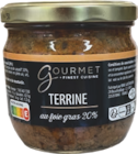 Terrine au foie gras 20% - Gourmet Finest Cuisine en promo à 4,49 € chez Aldi Terrine au foie gras 20% - Gourmet Finest Cuisine dans le catalogue Aldi