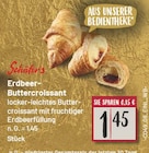 Erdbeer-Buttercroissant von Schäfer's im aktuellen E center Prospekt