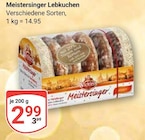 Lebkuchen im Angebot bei GLOBUS in Pirmasens Lebkuchen Angebote von Meistersinger bei GLOBUS Pirmasens für 2,99 €