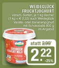 Fruchtjoghurt im Angebot bei EDEKA in Haltern am See Fruchtjoghurt Angebote von Weideglück bei EDEKA Haltern am See für 2,22 €