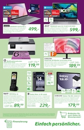 EP: Tablet im Prospekt 