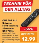 Kaufland Rees - Universal-Fernbedienung Streamer URC 7935 Angebot im Prospekt Universal-Fernbedienung Streamer URC 7935 bei Kaufland im Rees Prospekt für 12,99 €