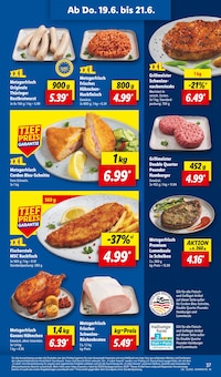 Lamm Angebot im Lidl Prospekt, gültig von 16.06.2025 bis 21.06.2025 Lamm Angebot im aktuellen Lidl Prospekt auf Seite 53