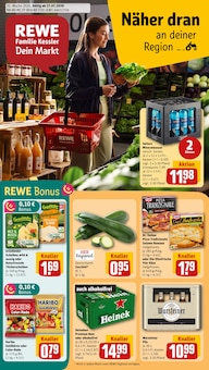 REWE Prospekt Dein Markt mit 35 Seiten