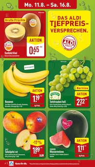 Aktueller ALDI Nord Prospekt "Aktuelle Angebote" Seite 2 von 43 Seiten für Wuppertal