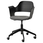 Konferenzstuhl mit Rollen schwarz gebeiztes Eschenfurnier/Gunnared dunkelgrau Angebot in Meine Konferenzstuhl mit Rollen schwarz gebeiztes Eschenfurnier/Gunnared dunkelgrau im aktuellen Prospekt bei IKEA in Meine