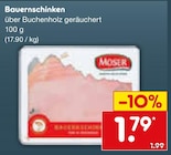 Bauernschinken von Moser im aktuellen Netto Marken-Discount Prospekt für 1,79 €
