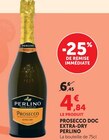 Prosecco doc extra-dry - PERLINO en promo chez U Express Franconville à 4,84 €