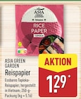 Reispapier von Asia Green Garden für 1,29 € bei ALDI Nord im Angebot Reispapier von Asia Green Garden im aktuellen ALDI Nord Prospekt