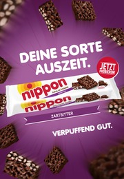 Schokolade im Nippon Prospekt DEINE SORTE AUSZEIT. auf S. 1