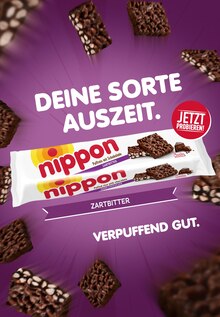 Schokolade im Nippon Prospekt "DEINE SORTE AUSZEIT." mit 2 Seiten (Köln)