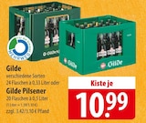 Gilde oder Gilde Pilsener bei famila Nordost im Celle Prospekt für 10,99 €