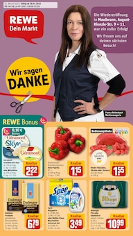 REWE Prospekt Maulbronn "Dein Markt" mit 34 Seiten