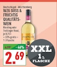 Aktuelles WZG Süß & Fruchtig Qualitätswein Riesling Angebot bei Marktkauf in Wuppertal ab 2,69 €