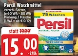 Waschmittel bei EDEKA im Prospekt "" für 15,00 €