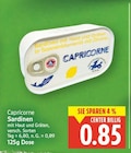 Sardinen von Capricorne für 0,85 € bei E center im Angebot Sardinen von Capricorne im aktuellen E center Prospekt