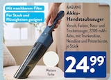 Akku-Handstaubsauger im Angebot bei ALDI SÜD in Bonn Akku-Handstaubsauger Angebote von Ambiano bei ALDI SÜD Bonn für 24,99 €
