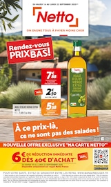 Catalogue Discount Alimentaire Netto en cours à Cras-sur-Reyssouze et alentours, "Rendez-vous PRIX BAS !", 16 pages, 16/09/2025 - 22/09/2025