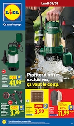 Prospectus Lidl "Profiter d'offres exclusives, ça vaut le coup.", 19 pages, 09/03/2026 - 11/03/2026