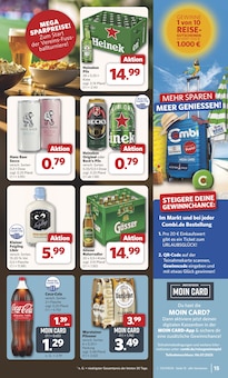 Cola Angebot im combi Prospekt, gültig von 10.06.2025 bis 14.06.2025 Cola Angebot im aktuellen combi Prospekt auf Seite 19