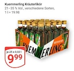 Aktuelles Kräuterlikör Angebot bei GLOBUS in Duisburg ab 9,99 €