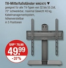 TV-Mittelfußständer WM2470 im aktuellen V-Markt Prospekt