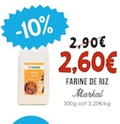 Farine de riz - MARKEL en promo chez Naturalia Farine de riz - MARKEL dans le catalogue Naturalia
