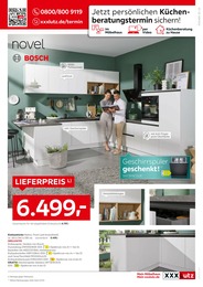 Bosch im XXXLutz Prospekt Bosch im XXXLutz Prospekt "NR.1 BEI KÜCHEN" auf Seite 23
