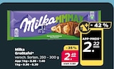 Großtafel von Milka im aktuellen Netto mit dem Scottie Prospekt für 2,22 €