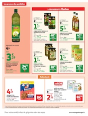 Promos Huile d'olive vierge dans le catalogue "BEAUTÉ" de Auchan Hypermarché Huile d'olive vierge en promo dans le catalogue Auchan Hypermarché à la page 34