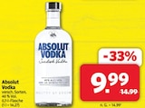 Vodka im Angebot bei Markant Nordwest in Aurich Vodka Angebote von Absolut bei Markant Nordwest Aurich für 9,99 €