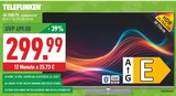 4K-UHD-TV „D50U860B2CW“ Angebote von TELEFUNKEN bei Marktkauf Bad Salzuflen für 299,99 €