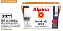 Wand- und Deckenfarbe „Deckkraft-Weiß“ bei OBI in Wetzlar Wand- und Deckenfarbe „Deckkraft-Weiß“ im Angebot bei OBI Wetzlar für 39,99 €