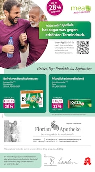 Aktueller mea - meine apotheke Prospekt "Unsere September-Angebote" Seite 1 von 4 Seiten für Hamburg