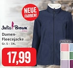 Damen-Fleecejacke Angebote von Julia Brown by Stolz bei Kaufhaus Stolz Bremerhaven für 17,99 €