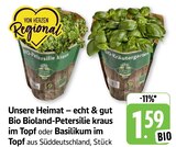 Bio Bioland-Petersilie kraus im Topf Angebote von Unsere Heimat bei EDEKA Saarbrücken für 1,59 €