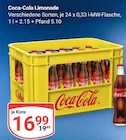 Limonade Angebote von Coca-Cola bei GLOBUS Hürth für 16,99 €