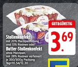 Stollenkonfekt im EDEKA Prospekt Stollenkonfekt von Gut&Günstig im aktuellen EDEKA Prospekt für 3,69 €